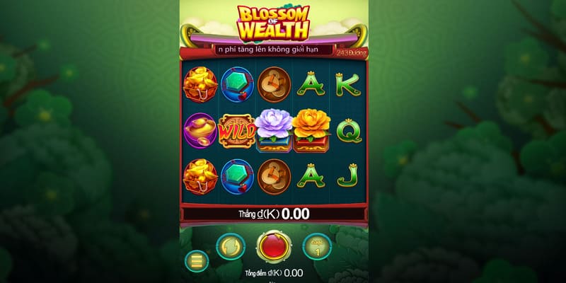 Hoa phú quý - Siêu phẩm game slot của Vin777