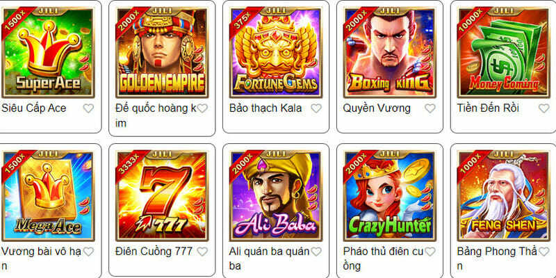 Số lượng game đa dạng